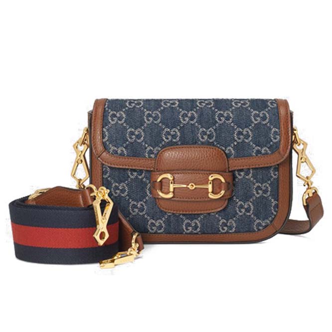 GUCCI HORSEBIT 1955 MINI BAG ‎658574  (20.5*14*5cm)